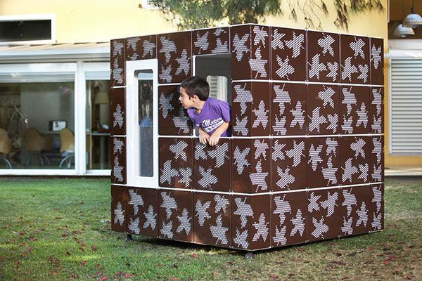 Casita de jardÃn para niños casaforum smartplayhouse Creativo cabaña Tela