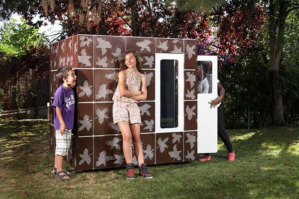 Casita de jardÃn para niños casaforum smartplayhouse Creativo cabaña Tela
