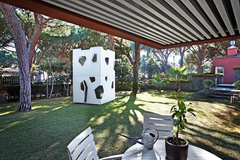 Casita para niños smartplayhouse diseño y modernidad Creativo cabaña Tela