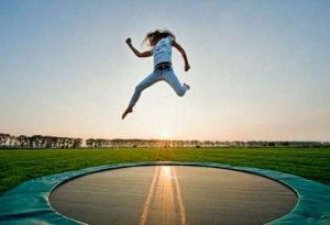 Garden toy Champion trampoline