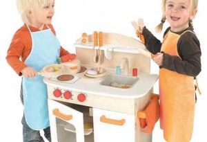 Gourmet play kitchen