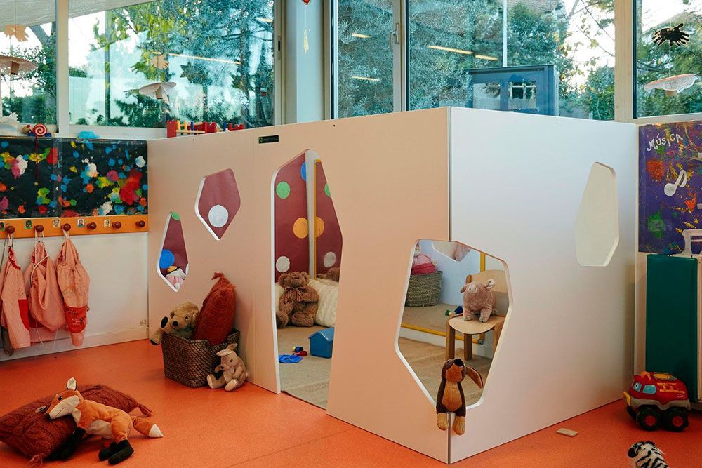 Cabane d'intérieur pour enfants à monter