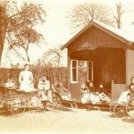 Maisonnette de jardin dans l'hopital de Londres