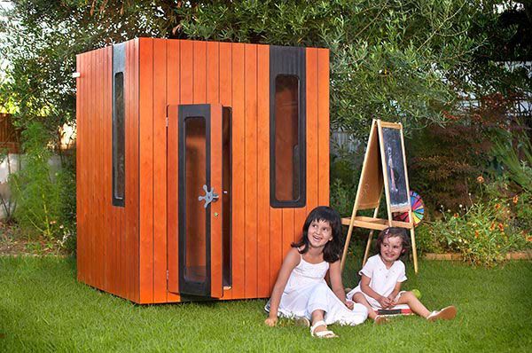 cabane en bois pour enfant pour jardin