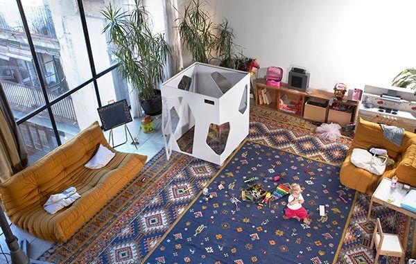 Cabane enfant interieur Kyoto Kids