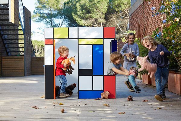 Modern playhouse for kids