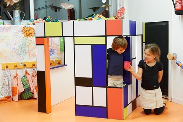 Modern playhouse for nurseries